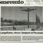 Il Mattino lungofiume, riecco i lampioni